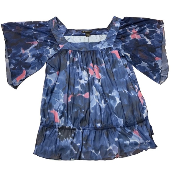 INC International Concepts | Pink Blue Oversized Top Size 2X - Picture 8 of 10